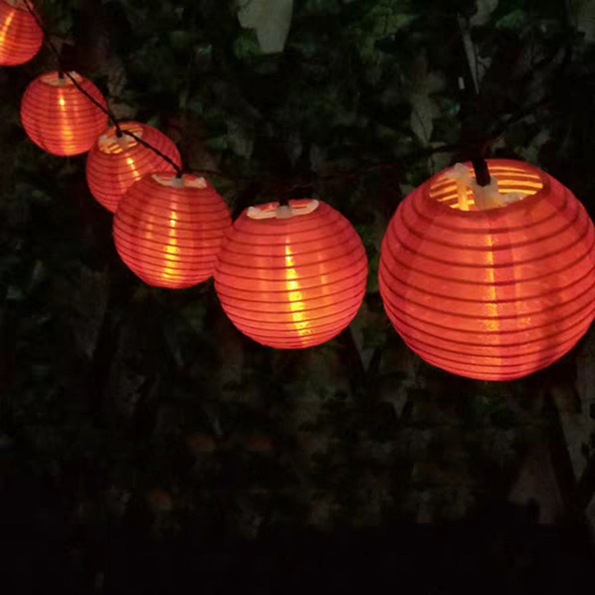 Dekorative LED-Laternen-Lichterkette