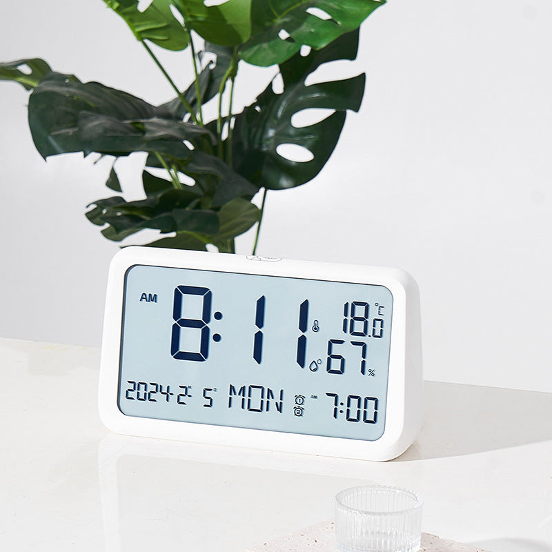 Digital Weather Alarm Clock with Hygrometer and Thermometer