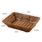 Rectangular Braided Basket