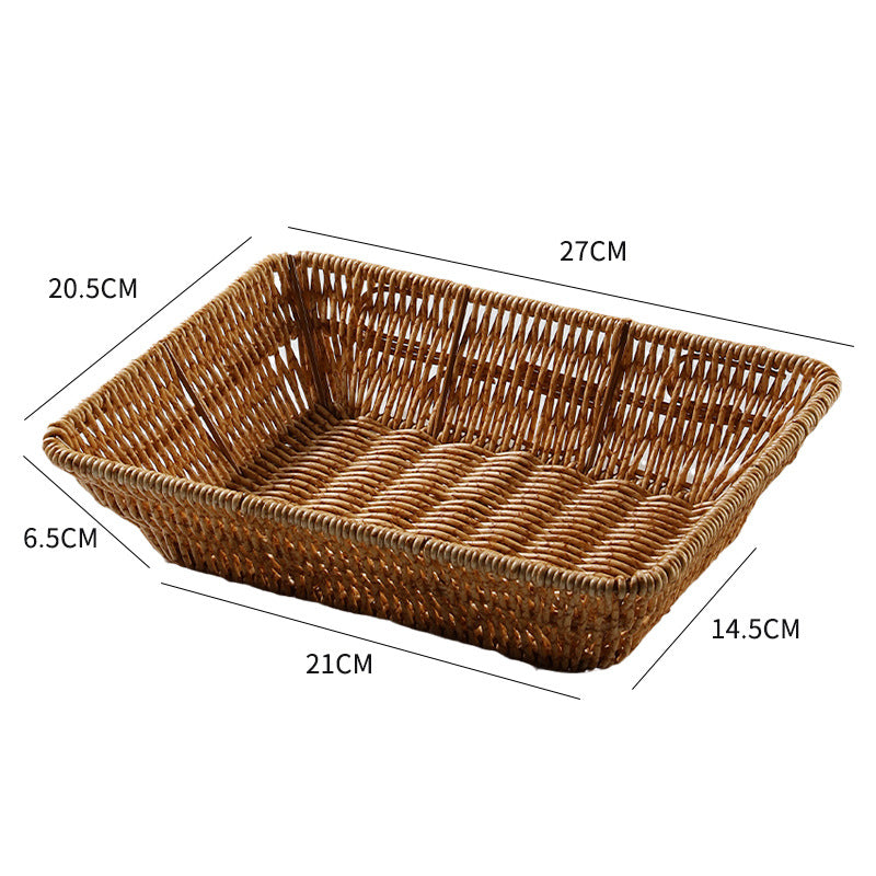 Rectangular Braided Basket