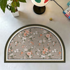 Floral Pattern Area Mat
