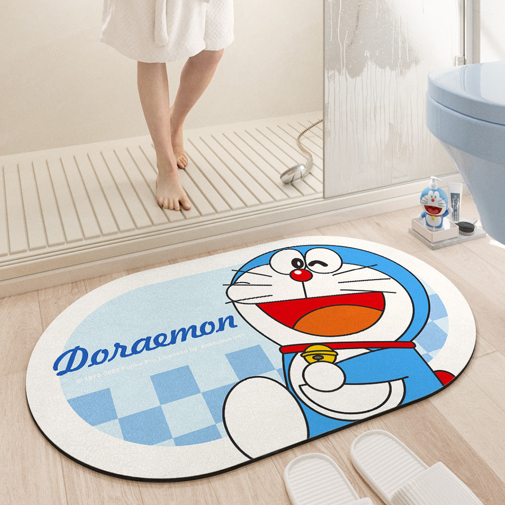 Cartoon Character Bath Mat