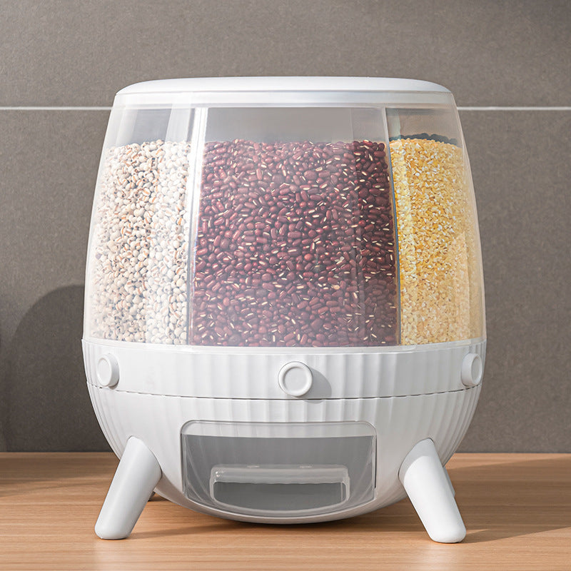 Multi-Compartment Food Storage Dispenser