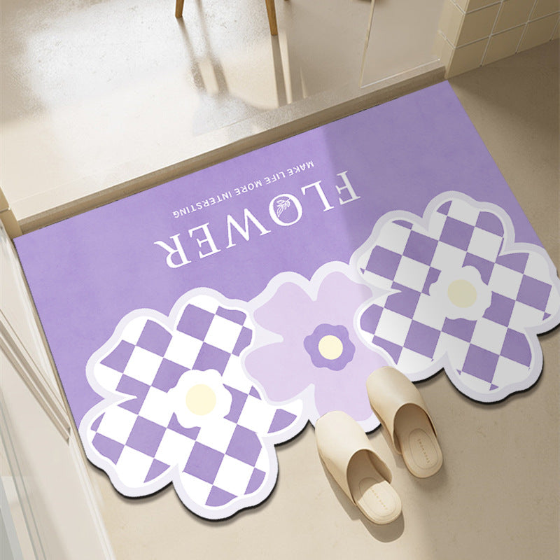 Fun Floral Indoor Mat