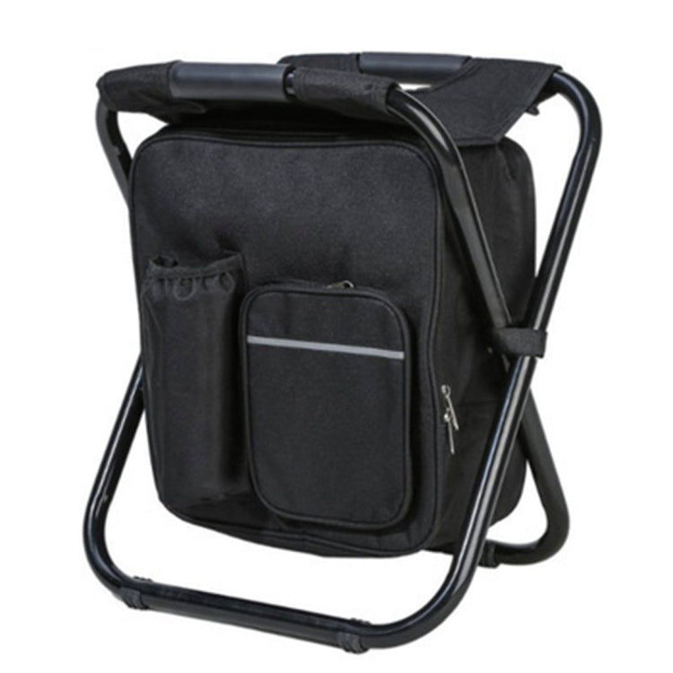 Outdoor Portable Folding Camping Chair with Cooler Bag