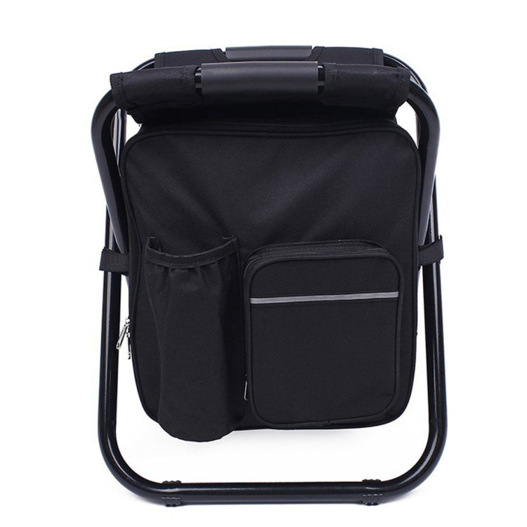 Outdoor Portable Folding Camping Chair with Cooler Bag