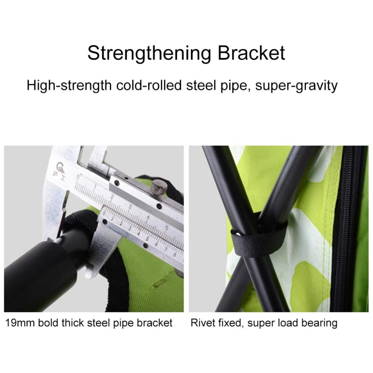 Outdoor Portable Folding Camping Chair with Cooler Bag