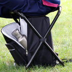 Outdoor Portable Folding Camping Chair with Cooler Bag