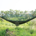 Automatic Nylon Parachute Hammock with Mosquito Net