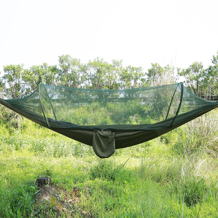 Automatic Nylon Parachute Hammock with Mosquito Net