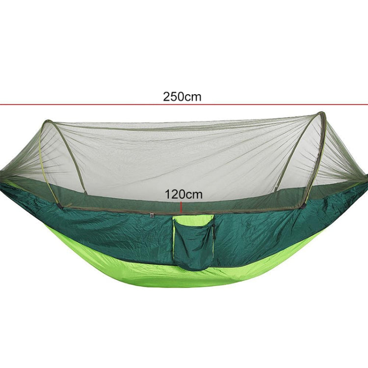 Automatic Nylon Parachute Hammock with Mosquito Net