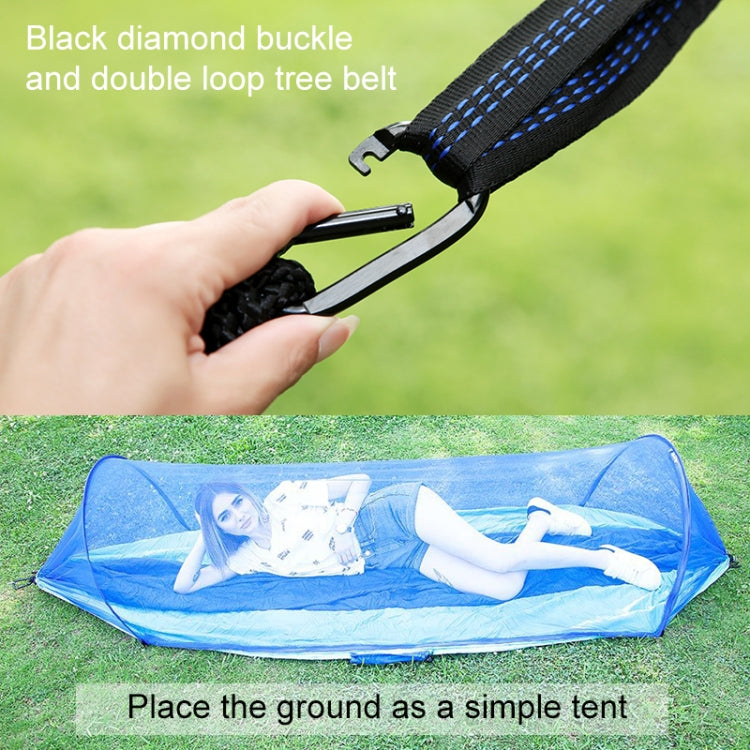 Automatic Nylon Parachute Hammock with Mosquito Net