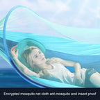 Automatic Nylon Parachute Hammock with Mosquito Net