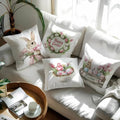 Spring Easter Cushion Covers, 4-Piece Set