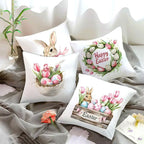 Spring Easter Cushion Covers, 4-Piece Set