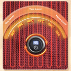 USB Heated Blanket with 3 Heat Settings