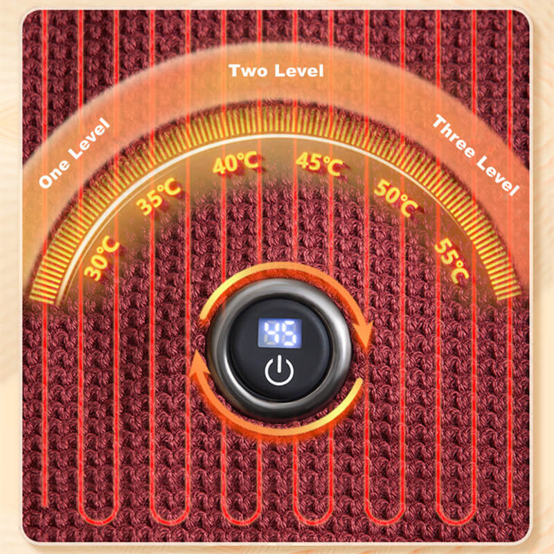 USB Heated Blanket with 3 Heat Settings