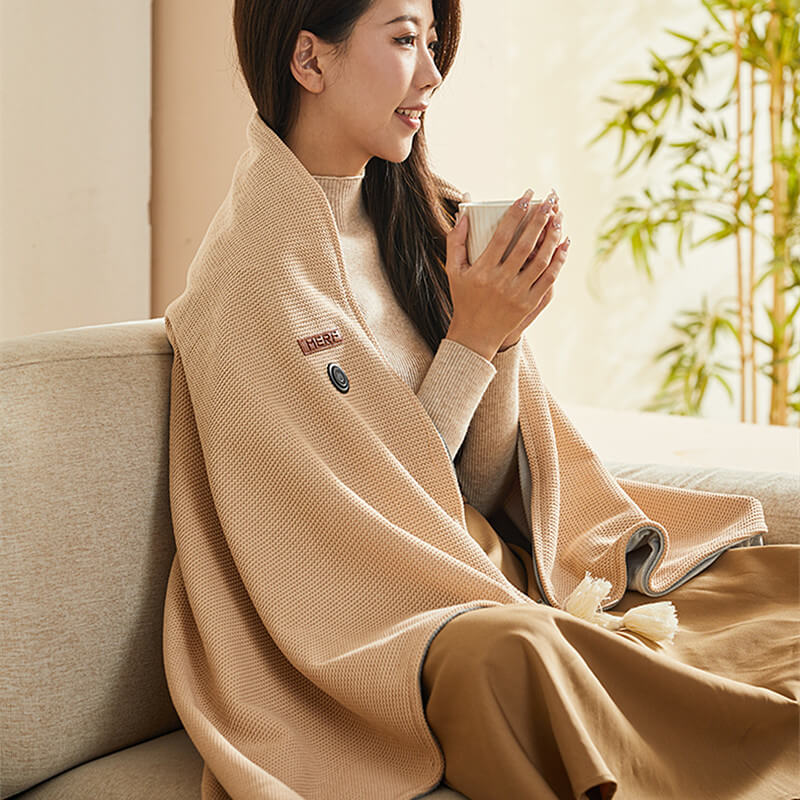 USB Heated Blanket with 3 Heat Settings