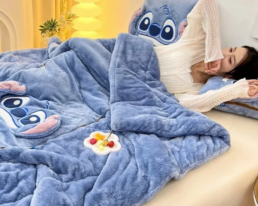 Luxury Blanket and Cushion Set