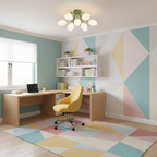 Deckenleuchte Metall Acryl 55 cm Blumen-Design für Wohnzimmer Schlafzimmer Bad