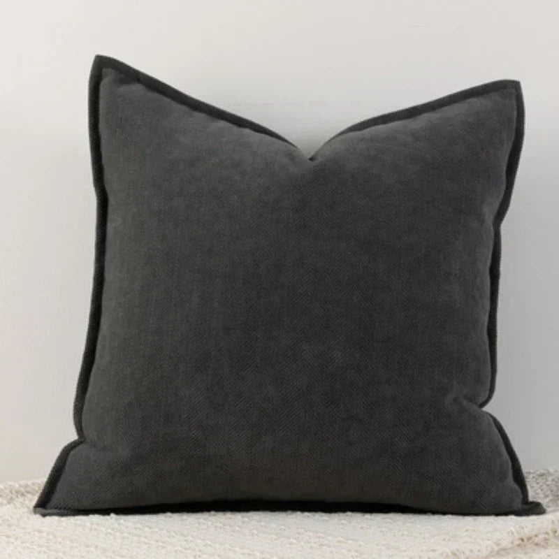 Weicher Chenille-Kissenbezug – Elegant & Gemütlich