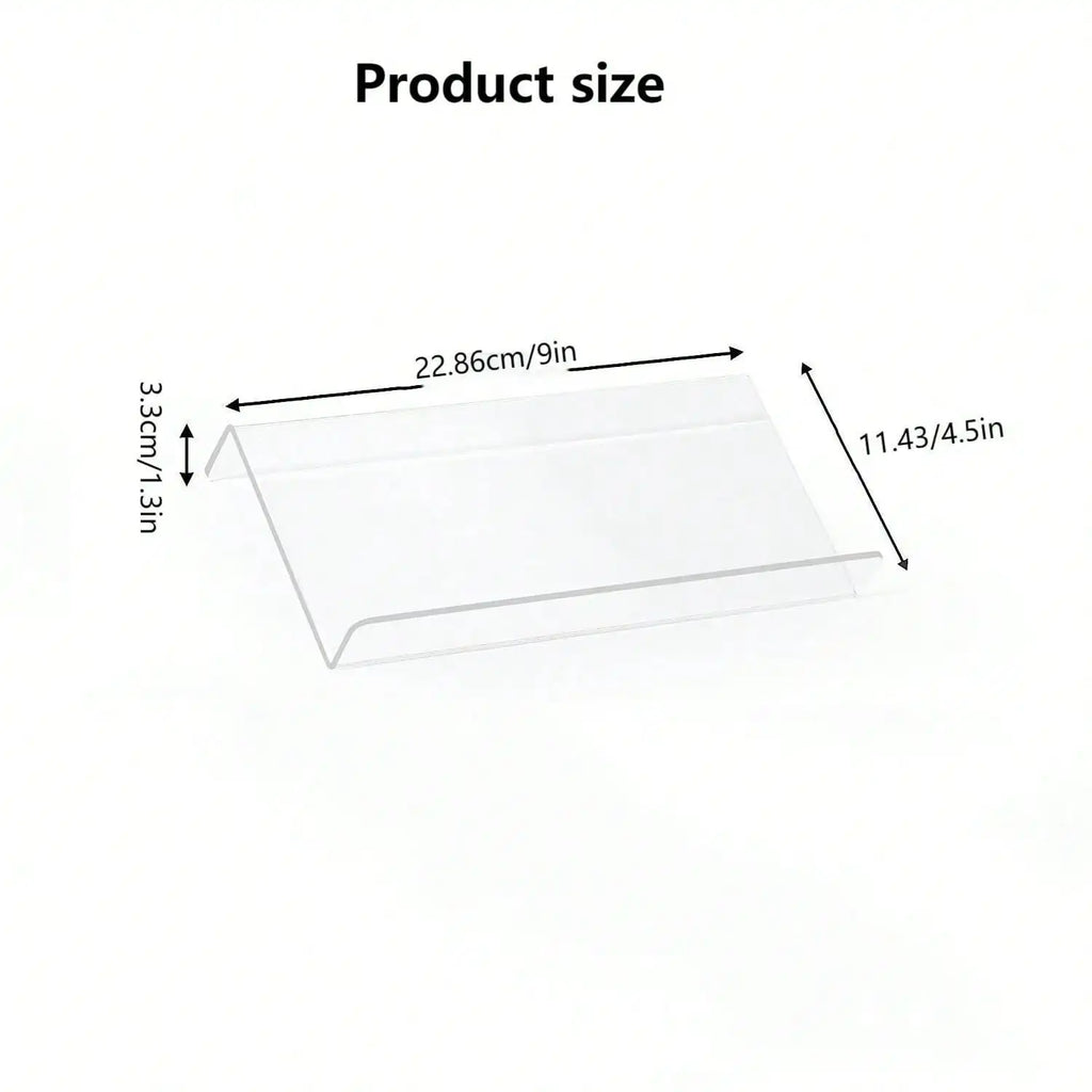 Acrylic Spice Drawer Organizer, 2-Tier, Angled & Stackable