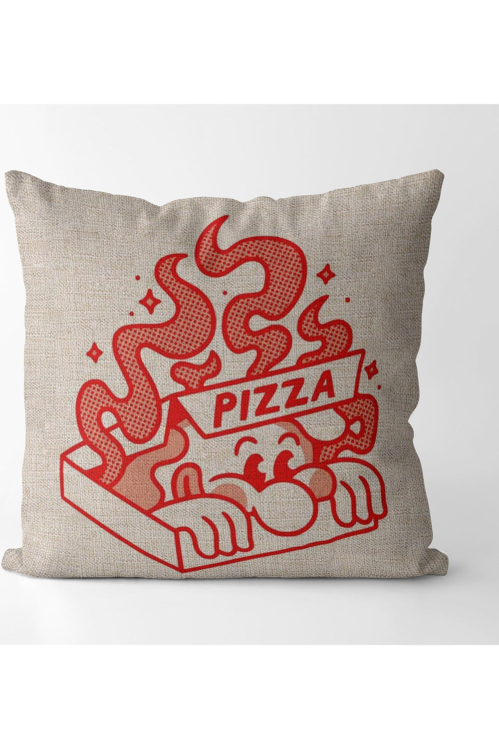 Rosa Quadrat Decorative Pillowcase