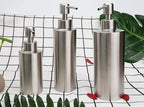Eleganter Seifenspender mit Handpumpe aus Edelstahl