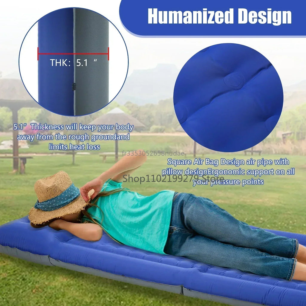 TrekBreeze Camping Sleeping Pad Self-Inflating