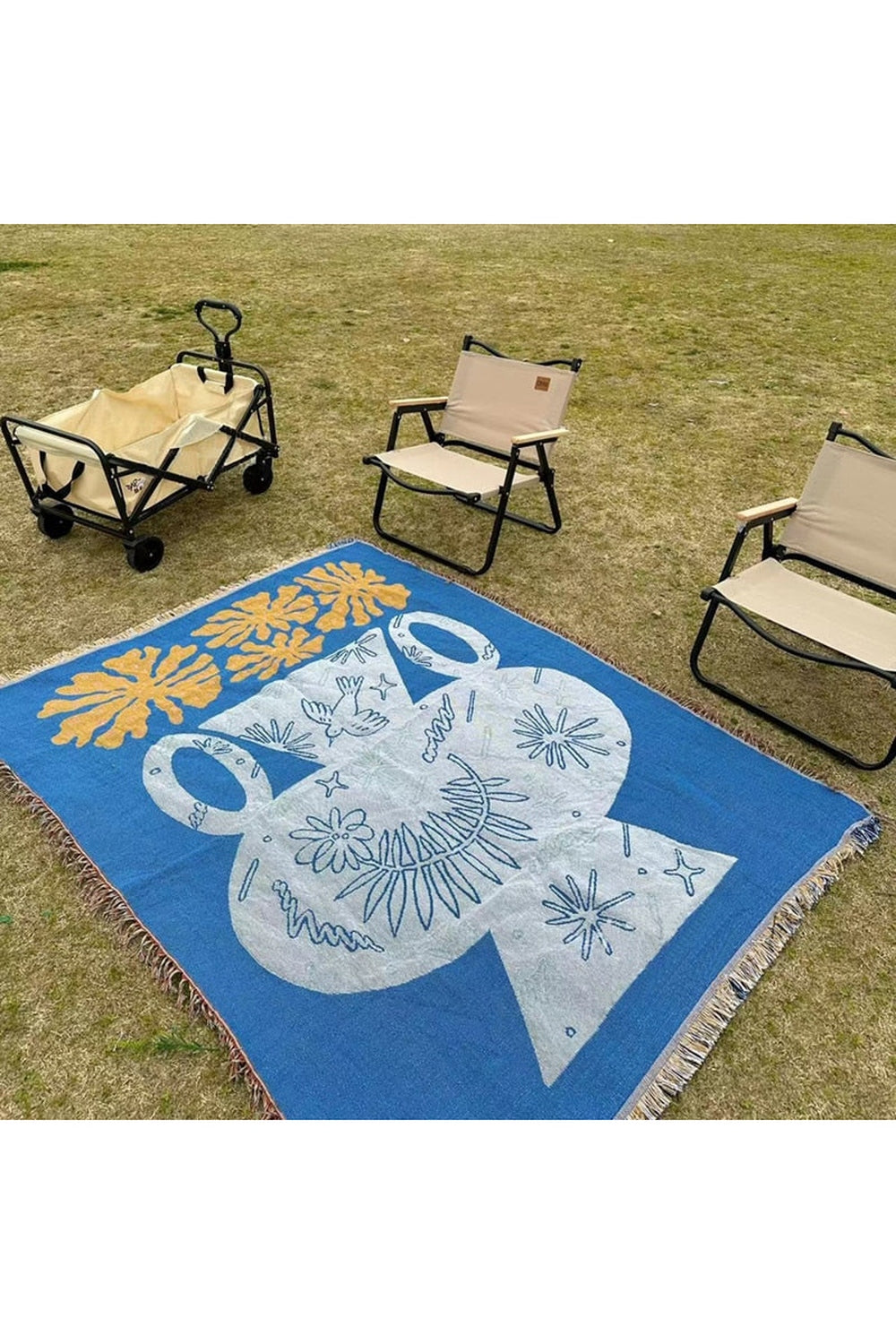Tassel-Throw Blankets
