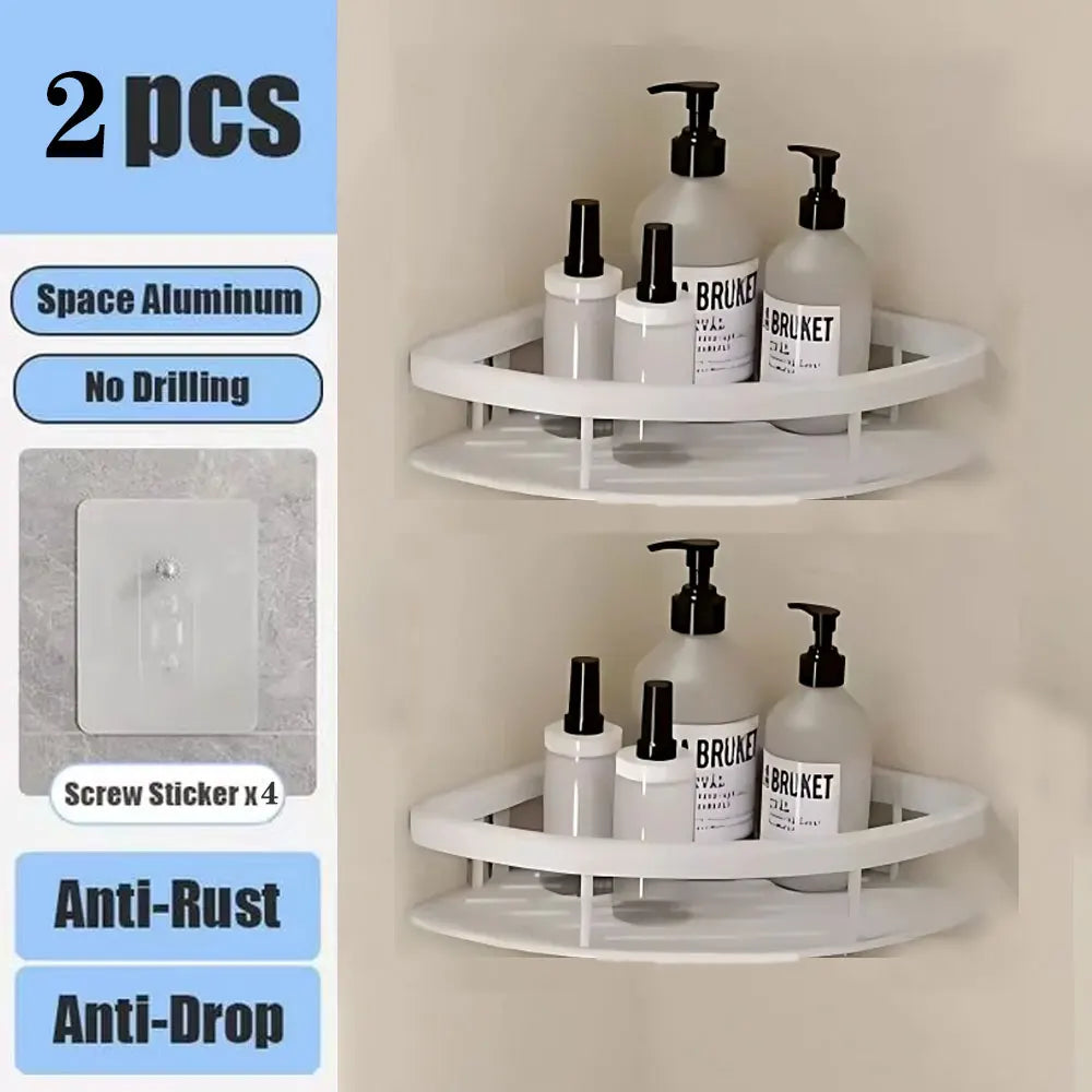 Shower Shelf Without Drilling