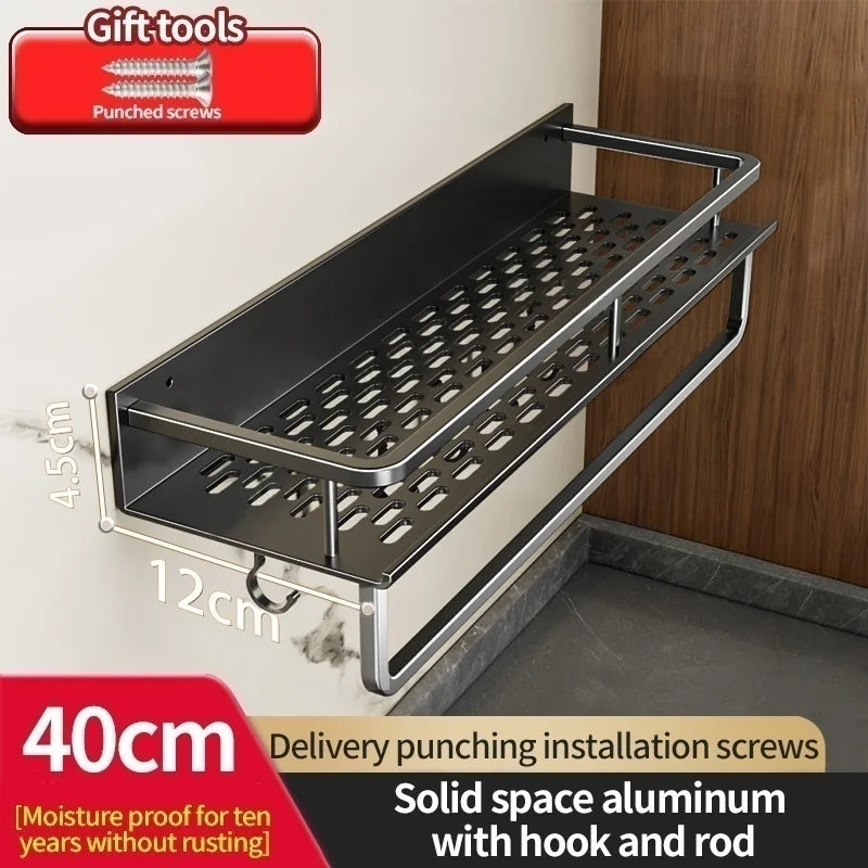 Wandregal aus Aluminium
