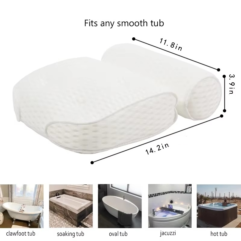 Luxus-Badewannenkissen mit Air-Mesh-Technologie