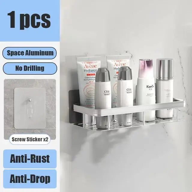 Shower Shelf Without Drilling