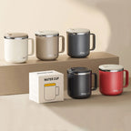 Insulated Stainless Steel Coffee Cup with Lid