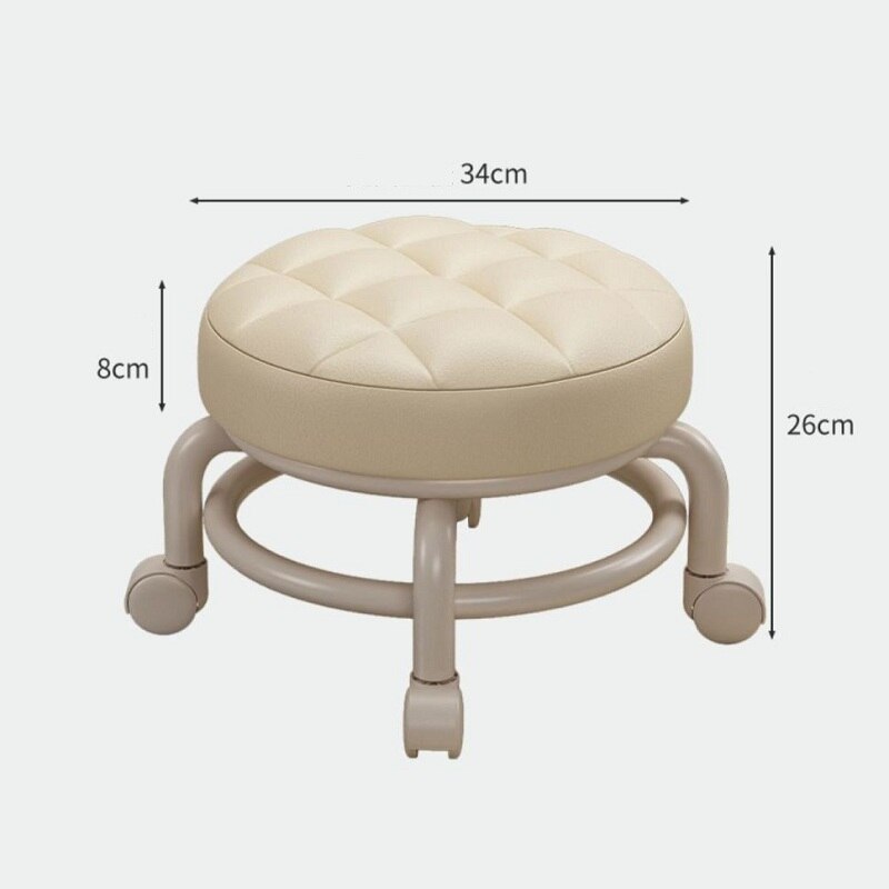 RollEase Mini Rolling Low Stool