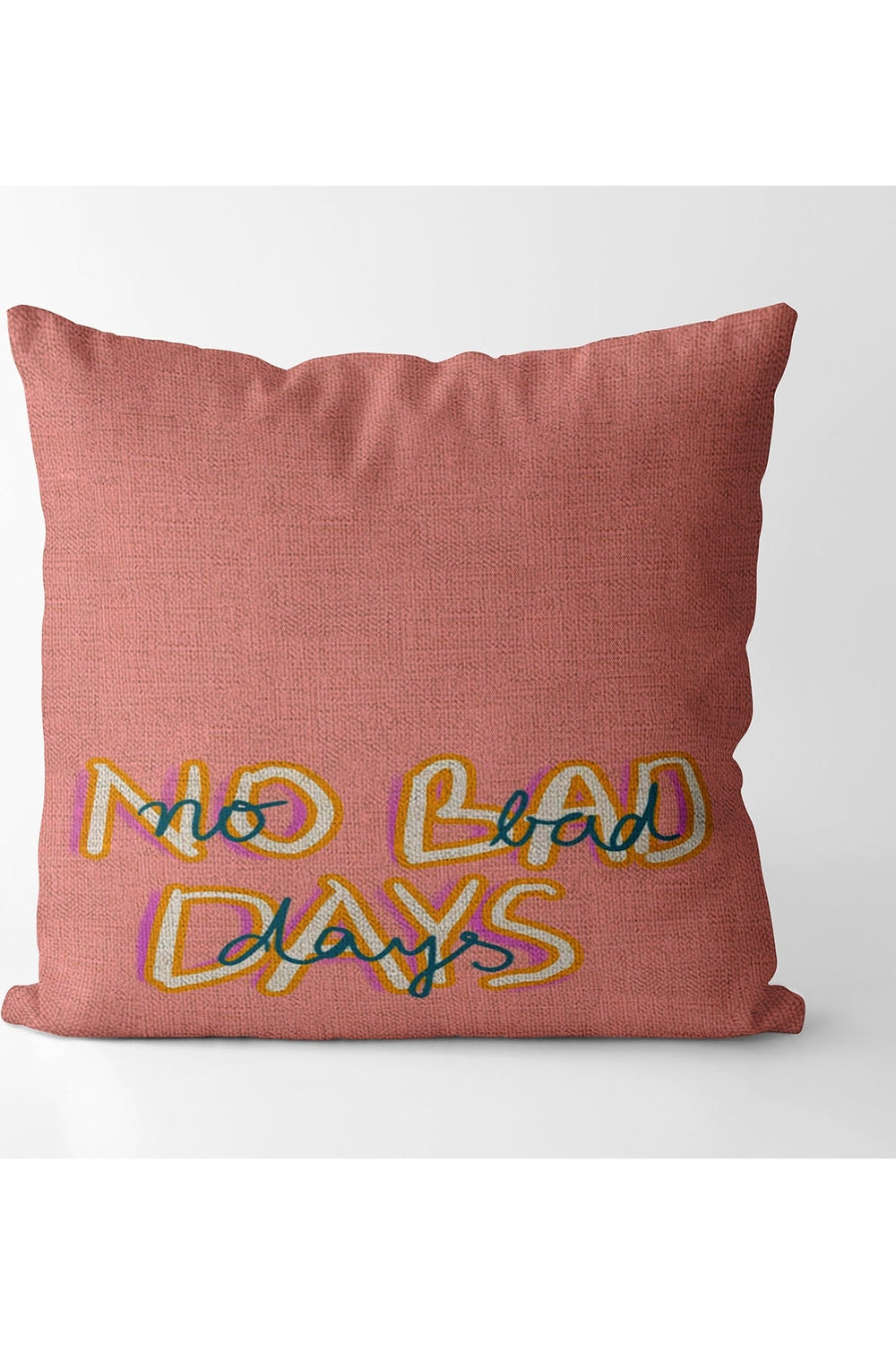Rosa Quadrat Decorative Pillowcase