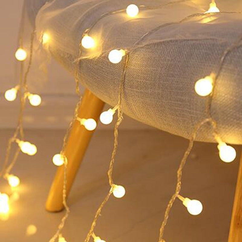 Weihnachtliche Lichterkette