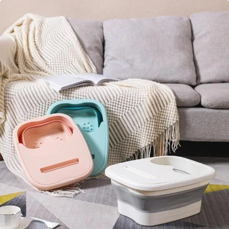 Foldable Foot Bath with Massage Function