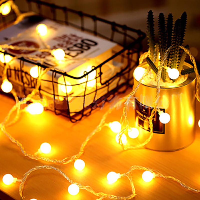 Weihnachtliche Lichterkette