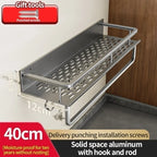 Wandregal aus Aluminium