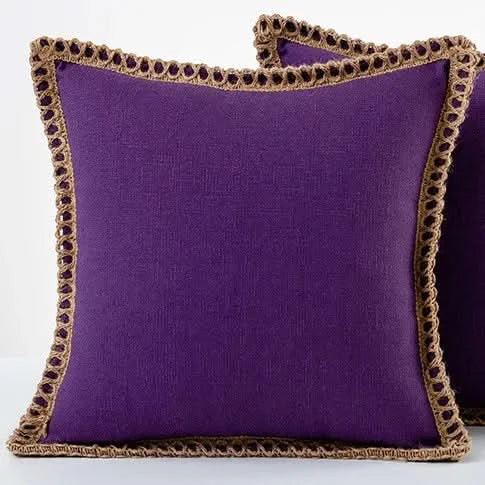 French-Style Decorative Pillow Cover
