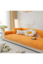 Ästhetischer Sofaüberzug im Nordic-Stil