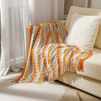 CasaLoom Boho Blanket with Fringes