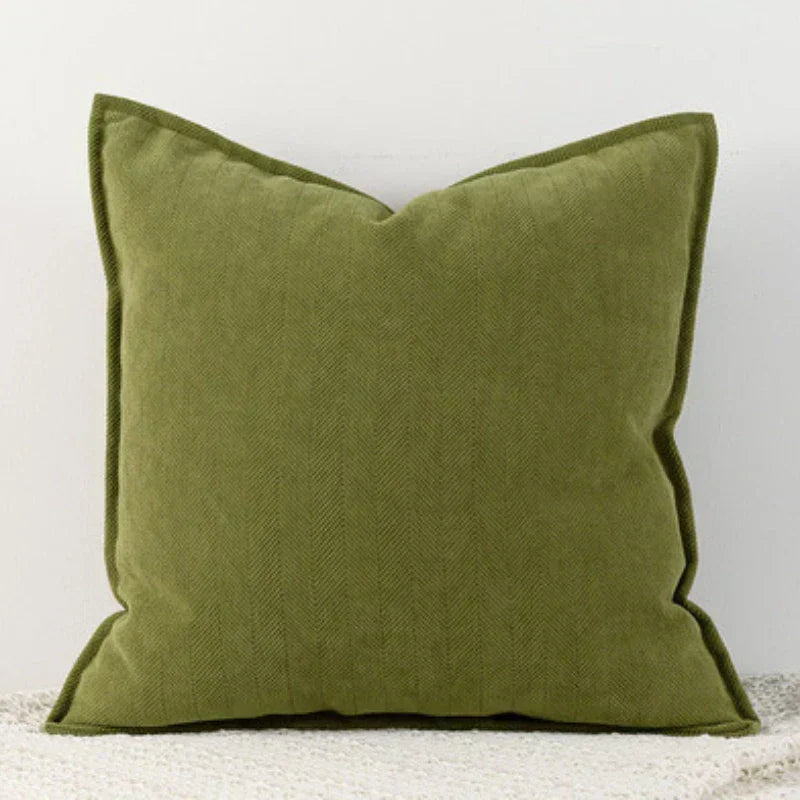 Weicher Chenille-Kissenbezug – Elegant & Gemütlich