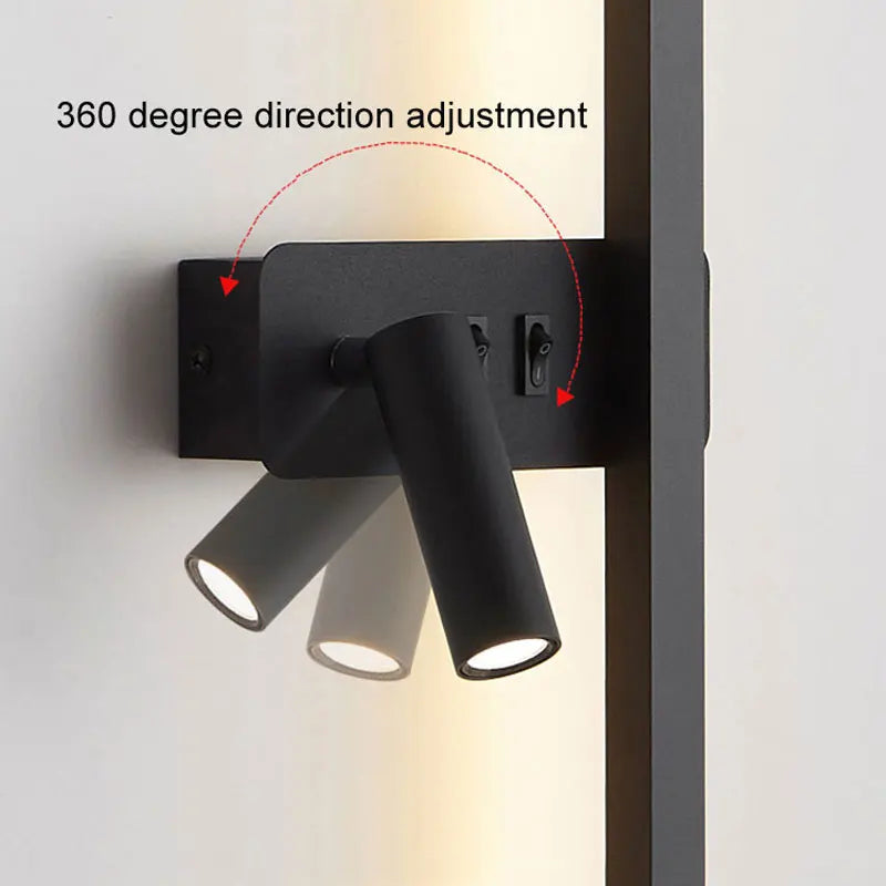 Drehbare LED-Wandleuchte – Modern und vielseitig