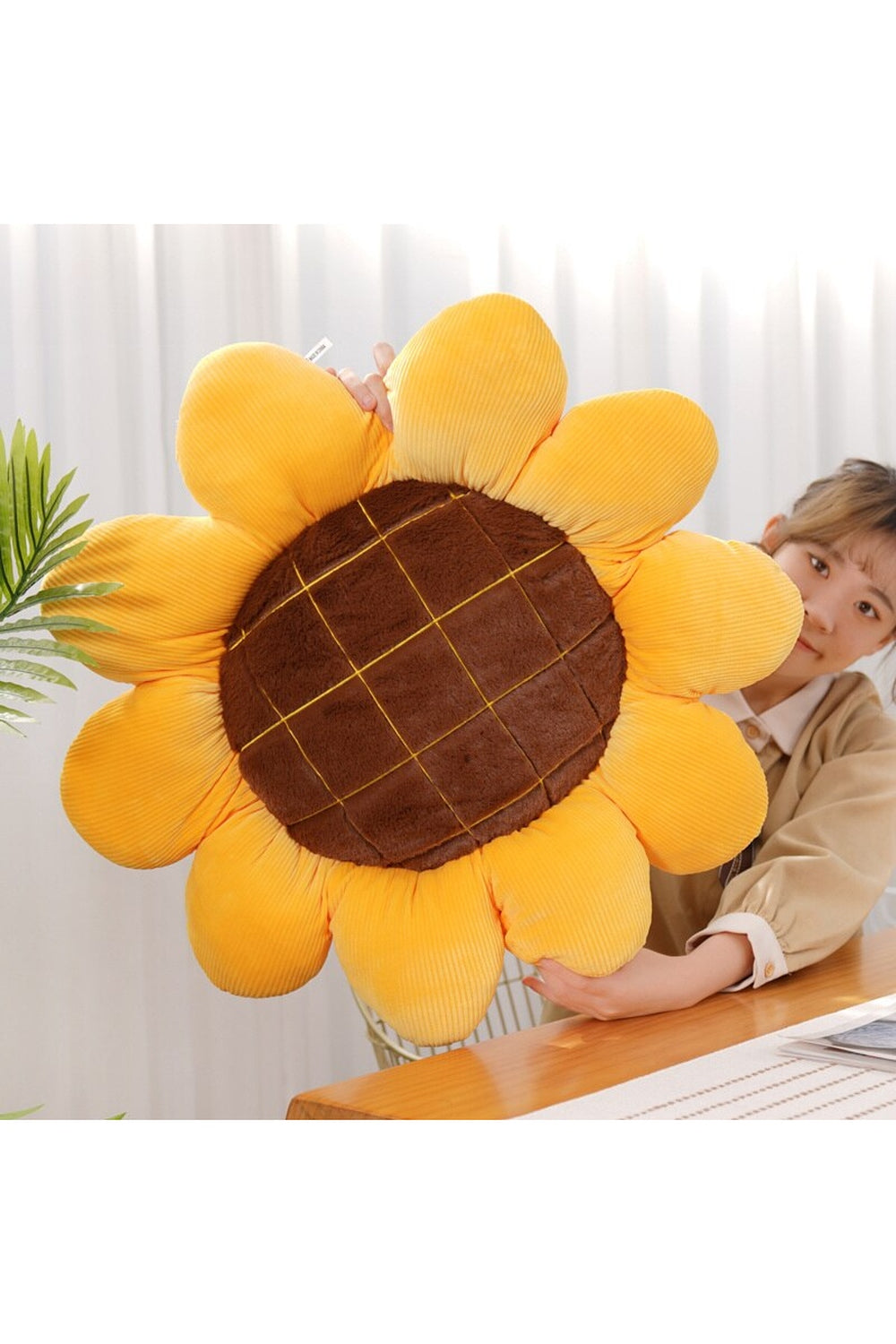 Sunflower Plush Nap Pillow