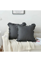 Solid Ruffle Pillowcase