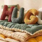 Alphabet Cushion Velura – Soft Velvet Decorative Cushion