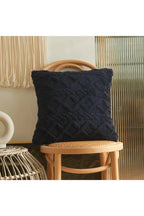 Geometric Plush Sofa Pillow Cover